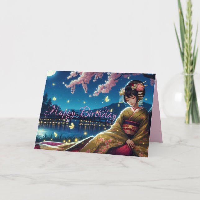 Pen Pal Friend Geburtstagskarte Karte (Vorderseite)