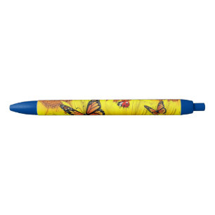 Pen Sunblumen Butterfly Kugelschreiber
