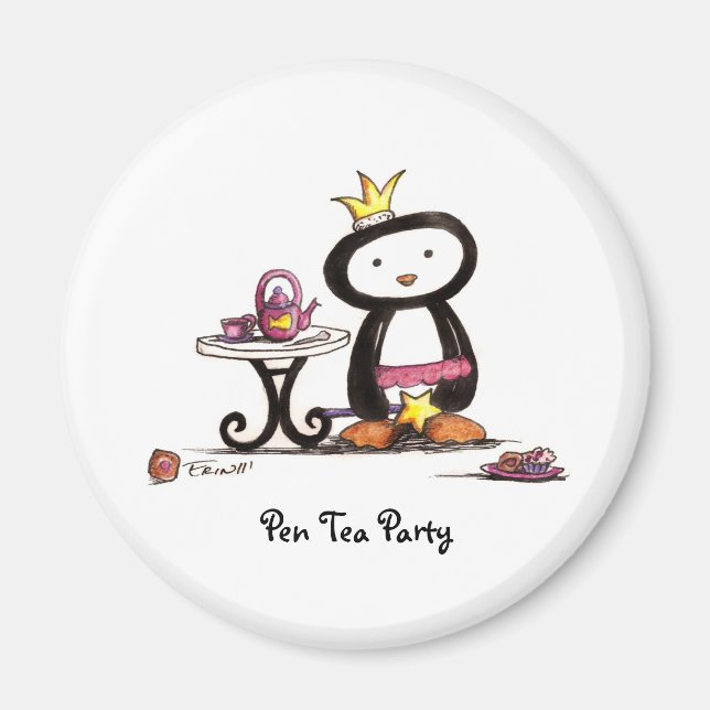 Pen Tea Party Magnet (Vorne)