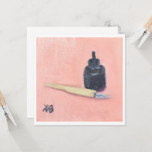 Pen und Tinte Karte