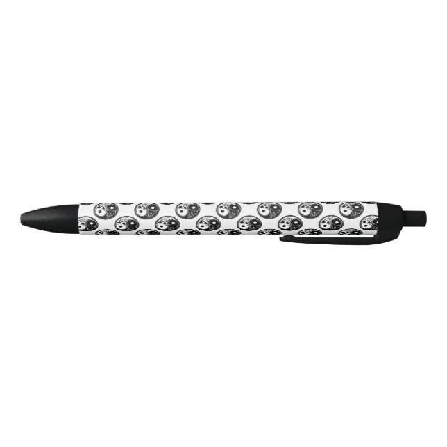 Pen/Ying Yang Skulls Kugelschreiber (Unterseite)