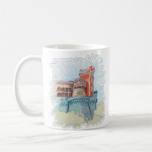 Pena Palace in Sintra, Portugal Kaffeetasse