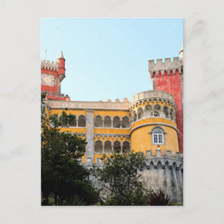 Pena Palace, Sintra, in der Nähe von Lissabon, Por Postkarte