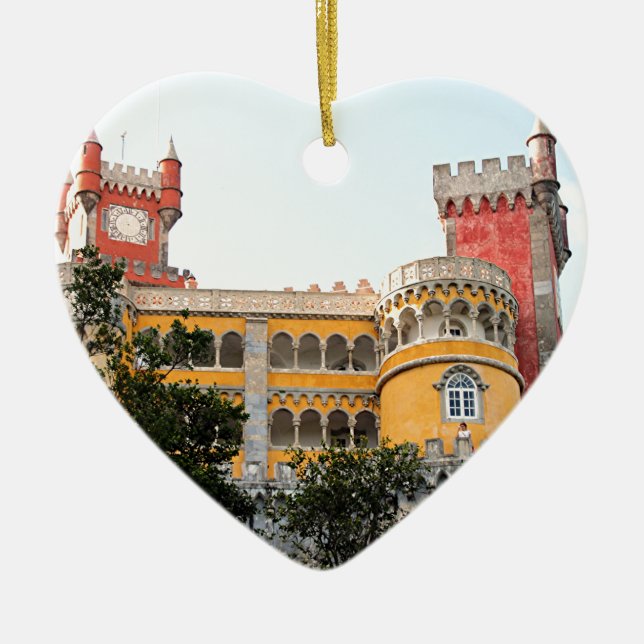 Pena Palast, Sintra, nahe Lissabon, Portugal, Keramik Ornament (Vorne)