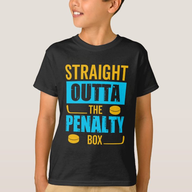 Penalty Box Hockey T-Shirt (Vorderseite)