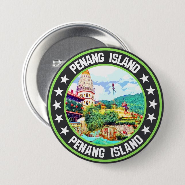 Penang Island Button (Vorne & Hinten)