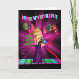 Penblwydd hapus alles- Gute zum Karte