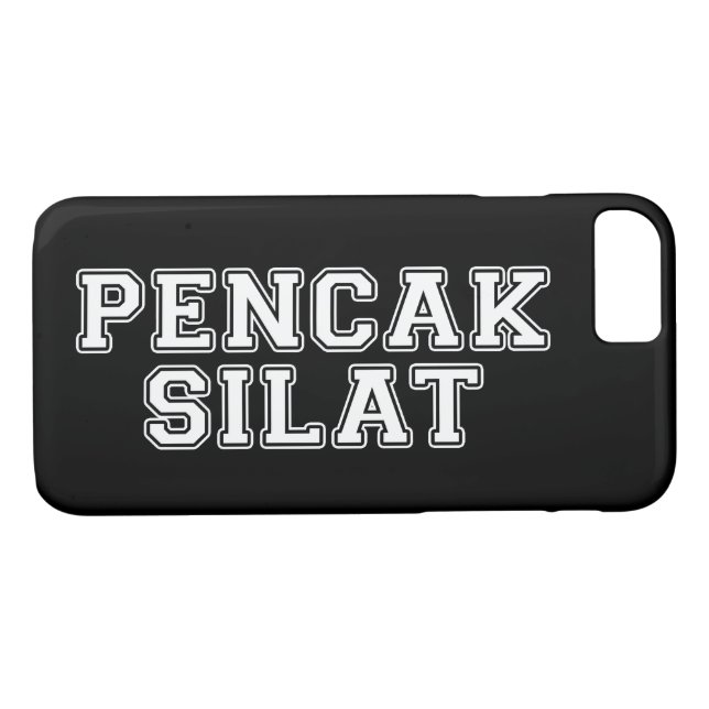 Pencak Silat Case-Mate iPhone Hülle (Rückseite (Horizontal))
