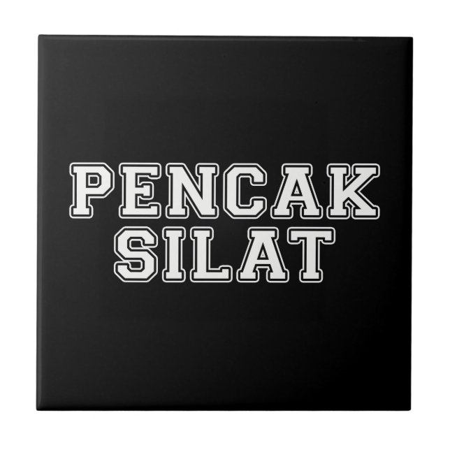 Pencak Silat Fliese (Vorderseite)