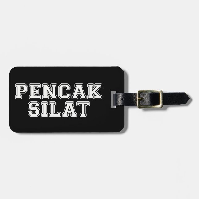Pencak Silat Gepäckanhänger (Vorderseite horizontal)