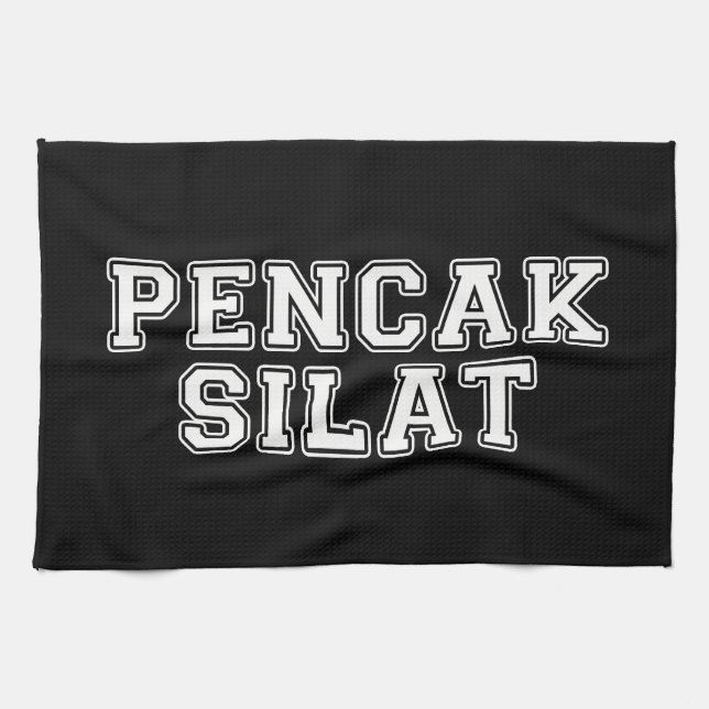 Pencak Silat Geschirrtuch (Horizontal)