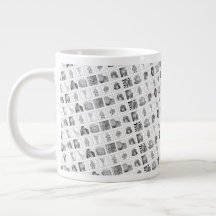 Pencil Animal Collection Tasse