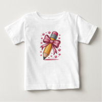 Pencil Coquette Bow Lehrer Wertschätzungsschule