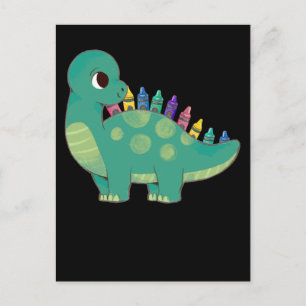 Pencil Dinosaurier Boys Girls Preschool Dino Kinde Postkarte