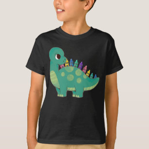 Pencil Dinosaurier Boys Girls Preschool Dino Kinde T-Shirt