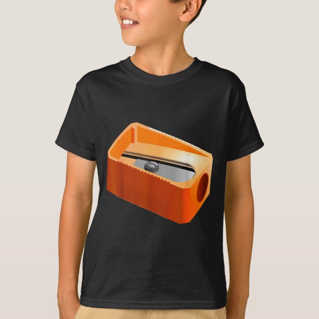 Pencil Sharpener Funny Office School Supplies Cost T-Shirt (Vorderseite)