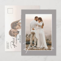 Pencil uns in Save the Date Foto Hochzeitsankündig