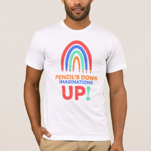 PENCIL-VORSTELLUNGEN ART LEHRER T-Shirt