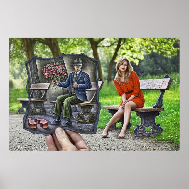 Pencil Vs Camera - Saint Valentine Gentleman Poster (Vorne)