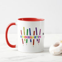 Pencils Kindergarten Tasse für Lehrer