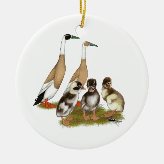 Pención Runner Duck Family Keramik Ornament (Vorne)