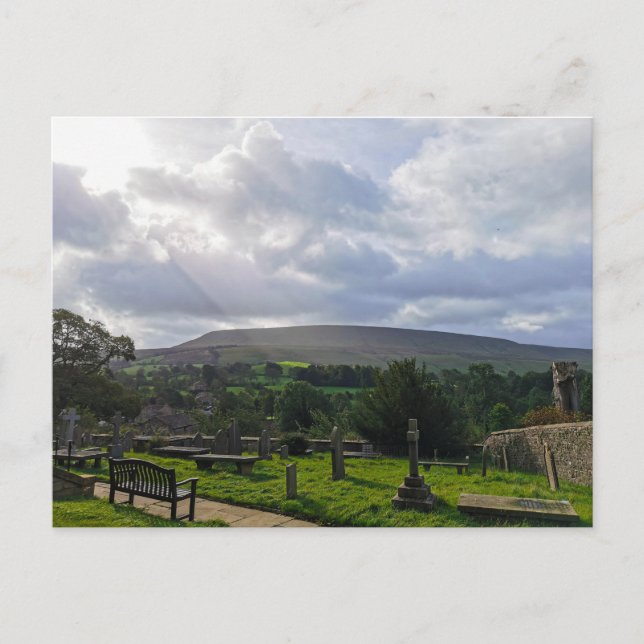 Pendle Hill Postcard Postkarte (Vorderseite)