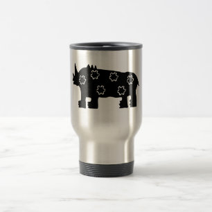Pendler-Tasse, afrikanischer Rhino Reisebecher