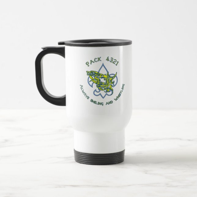 Pendler-Tasse Reisebecher (Links)