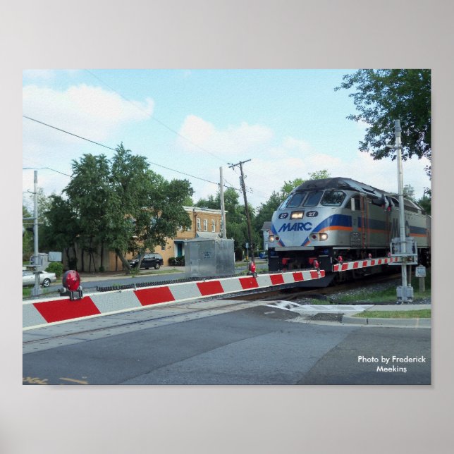 Pendlerzug Poster (Vorne)