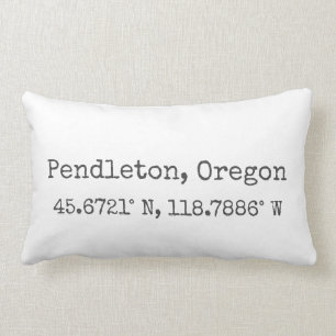 Pendleton, Oregon koordiniert Lumbar Pillow Lendenkissen