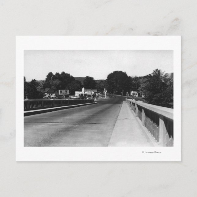 Pendleton, Oregon Ost Eintritt Stadtansicht Postkarte (Vorderseite)