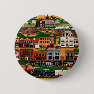 Pendleton ~ The Wild West Button