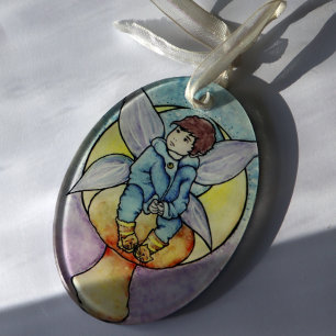 Penelope Moon Fairy Ornament