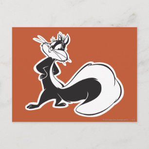 Penelope Posing Postkarte