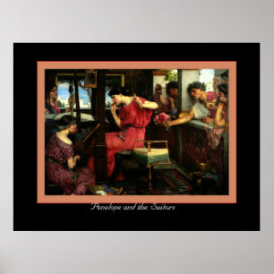 Penelope und die Suitors Poster