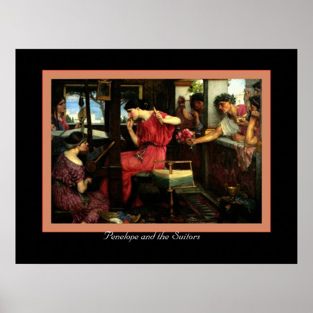Penelope und die Suitors Poster (Vorne)
