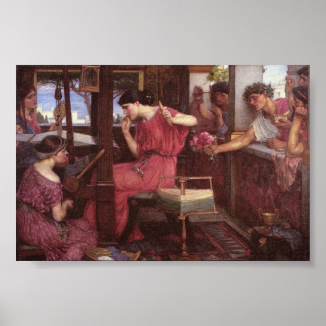 Penelope und ihre Suitors Poster (Vorne)