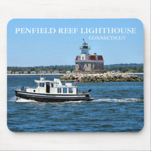 Penfield Reef Lighthouse, Connecticut Mousepad