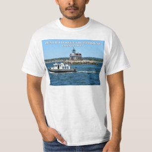 Penfield Reef Lighthouse, Connecticut T - Shirt