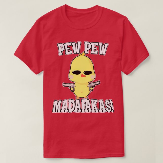 Peng Peng Madafakas lustige Duck T-Shirt (Design vorne)