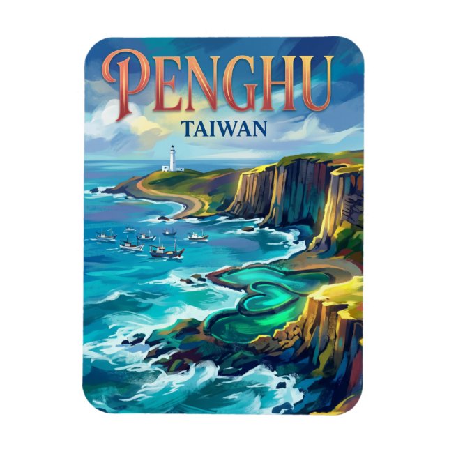 Penghu-Inseln Taiwan Magnet (Vertikal)