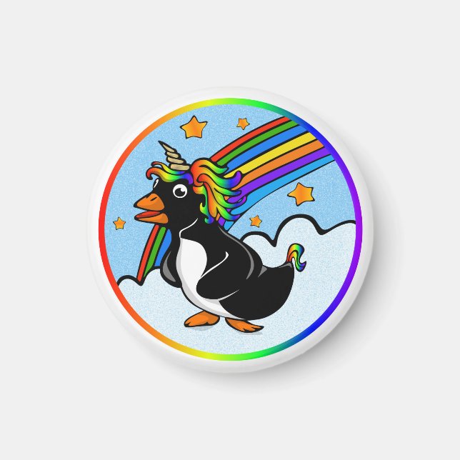 Pengicorn Round Magnet (Vorne)