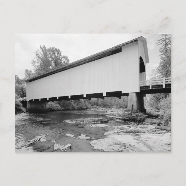 Pengra-Brücke Postkarte (Vorderseite)
