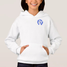 Pengu Happy Pinguin Fun Club (Blue-W) Kinder Hoodi Hoodie