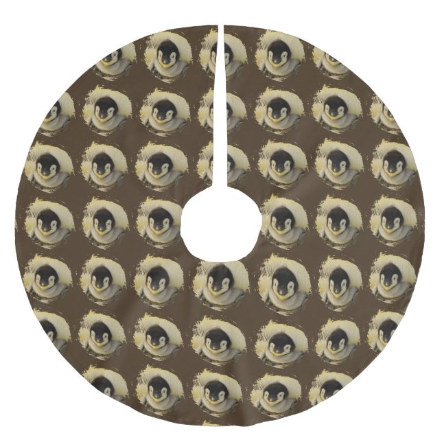 Penguin 2014-0801 polyester weihnachtsbaumdecke (Vorderseite)