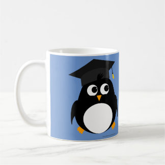 Penguin-Abschluss-Entwurf - personalisierte Tasse