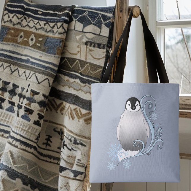 Penguin Art Nouveau Schneeflocken (Von Creator hochgeladen)