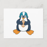 Penguin at Football Sports