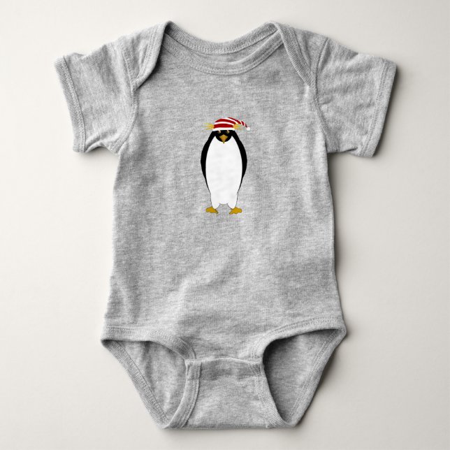 Penguin Baby Bodysuit Strampler (Vorderseite)