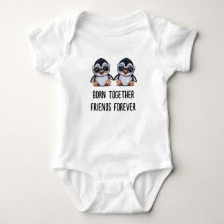 Penguin Baby Bodysuit Strampler
